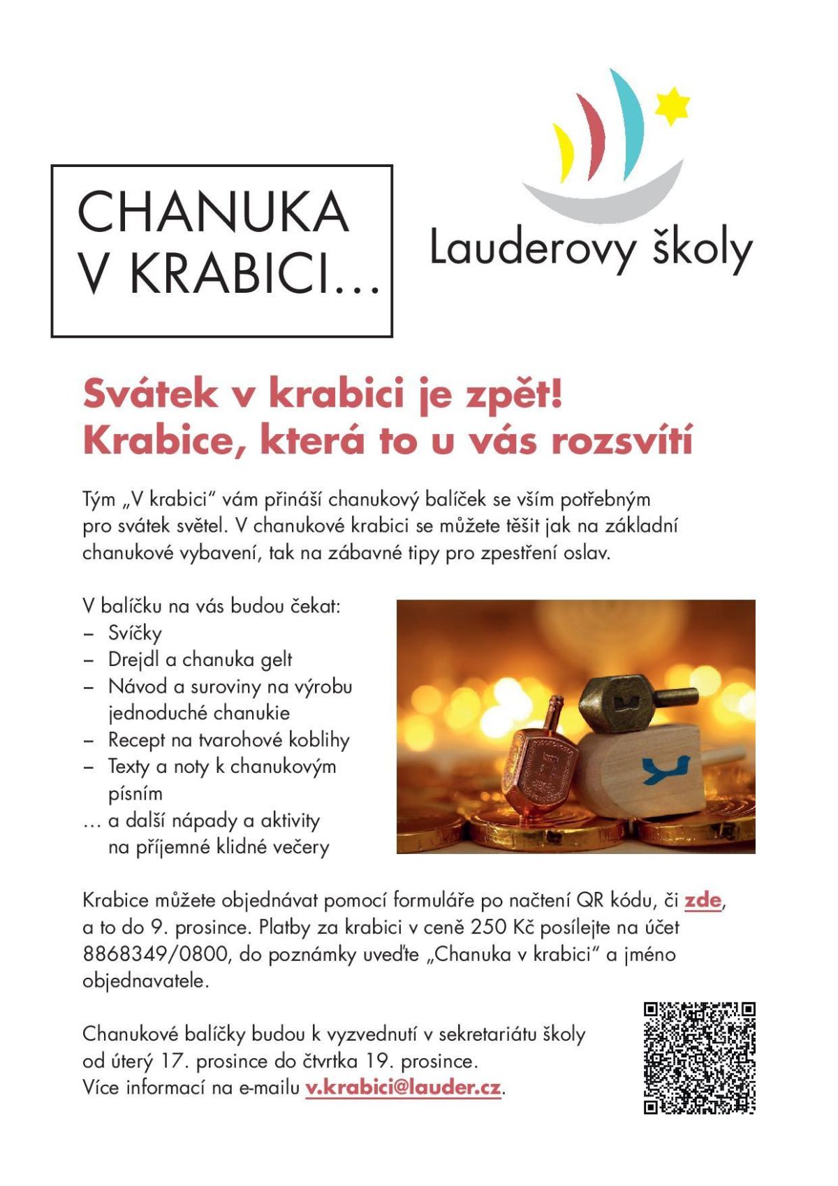 Chanuka v krabici